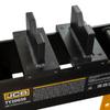 JCB 20T Hydraulic Workshop Floor Press with Foot Pedal + Pressure Gauge