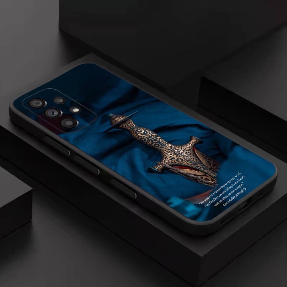 Painting Punjab Map Art For Samsung S 26,25,24,23,22,30,21,10,9,Ultra,Plus,Lite,FE,4,5G Black Soft Case Phone Case SamsungS20Plus