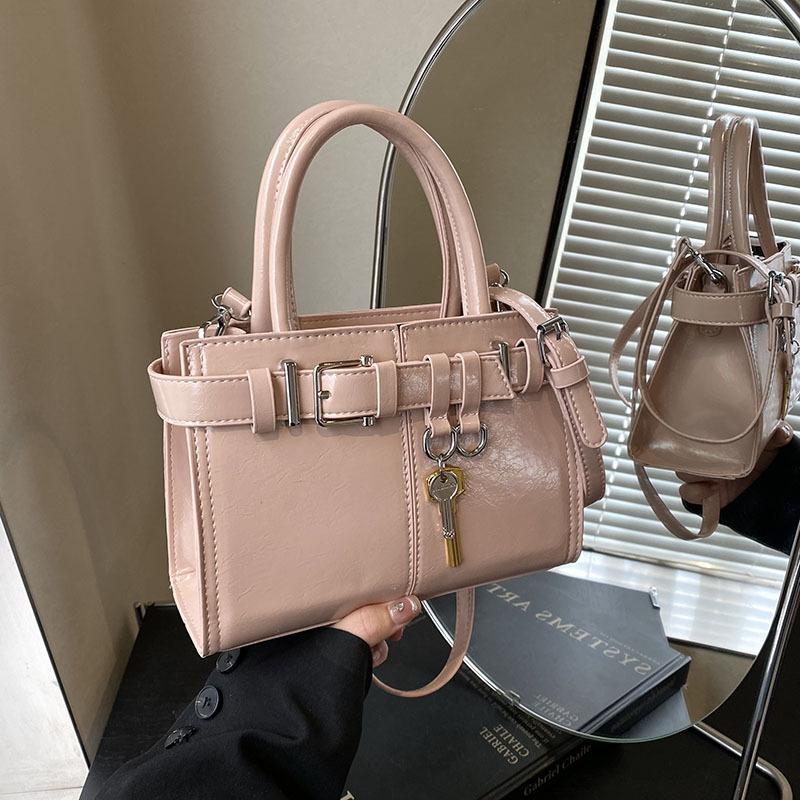 Retro Small Bag Women's Versatile New Niche Design Shoulder Messenger Bag Portable Small Square Bag