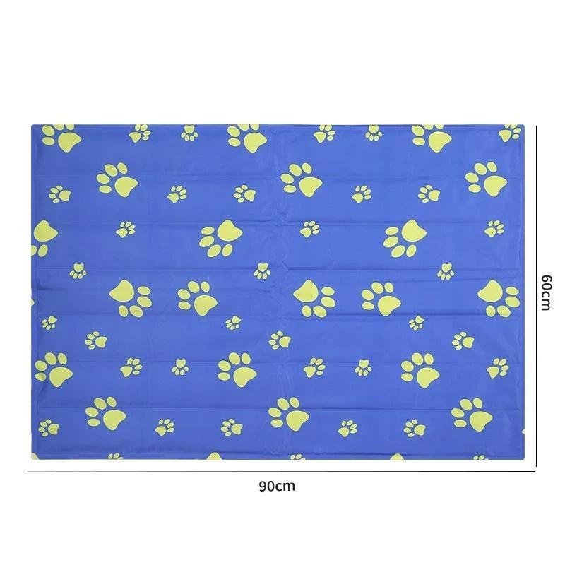 Reusable Pet Cooling Mat Waterproof Gel Pad For Dogs And Cats Summer Non Toxic Cool Bed Mat