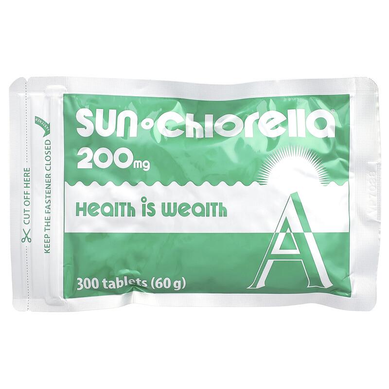 Chlorella Supplement, 200 mg, 300 Tablets