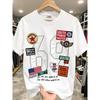 Men'S Heavyweight 100% Retro 90S Hip-Hop T-Shirt - Vintage 96 & '69' Number 69 Graphic Print, Regular Fit All-Season Streetwear Gym Tee, Breathable