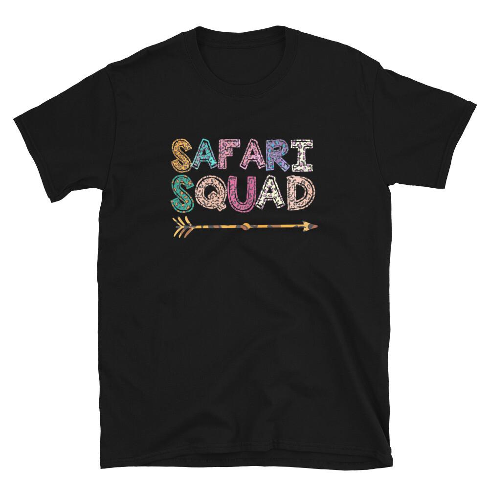 Safari Squad Vacations Funny Holidays Hawaii Beach Lover Unisex T-Shirt