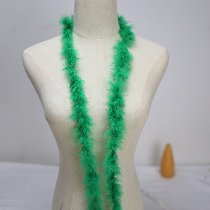 Direct Sales, Colored Turkey Tops Diy Interior Decoration Feather Accessories Bouquet Packaging Material Feather Strips
