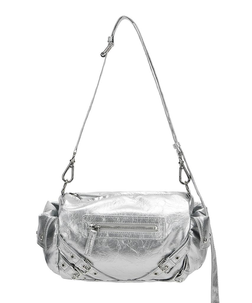 Deinet Stud Pocket Bag In Silver