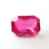 4.30 Carat Natural Sapphire Loose Gemstone CERTIFIED Pink Emerald Cut Ring Size