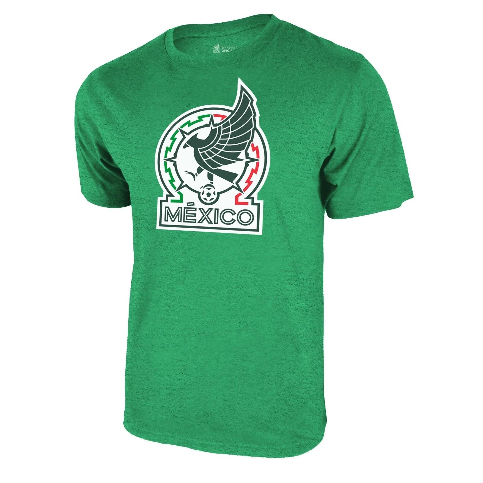 Mexico National Soccer Team Licensed Soccer T-Shirt Cotton Tee -21 L
