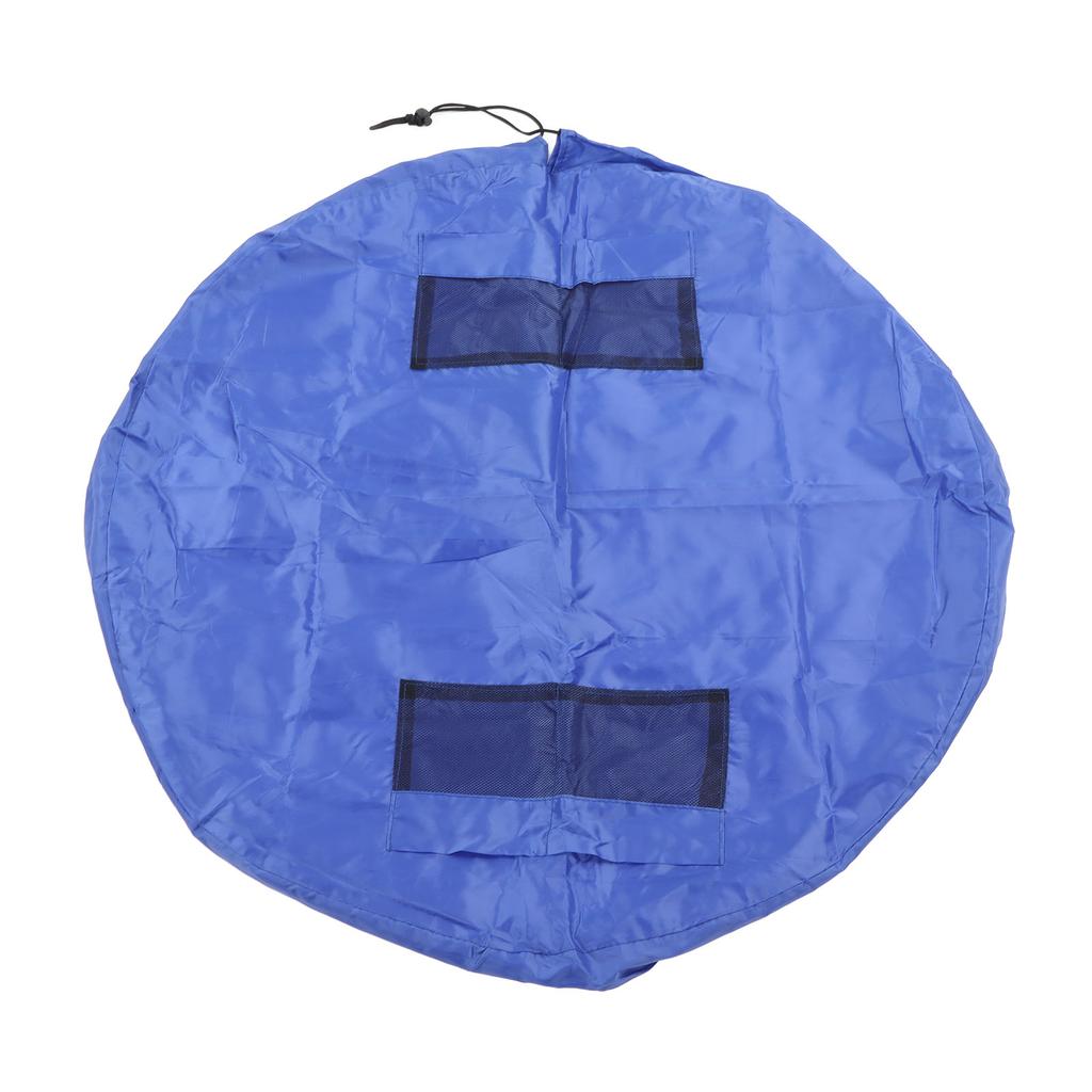 Toy Mat Storage Bag Polyester Waterproof Large Capacity Tear Resistant Multifunctional Drawstring