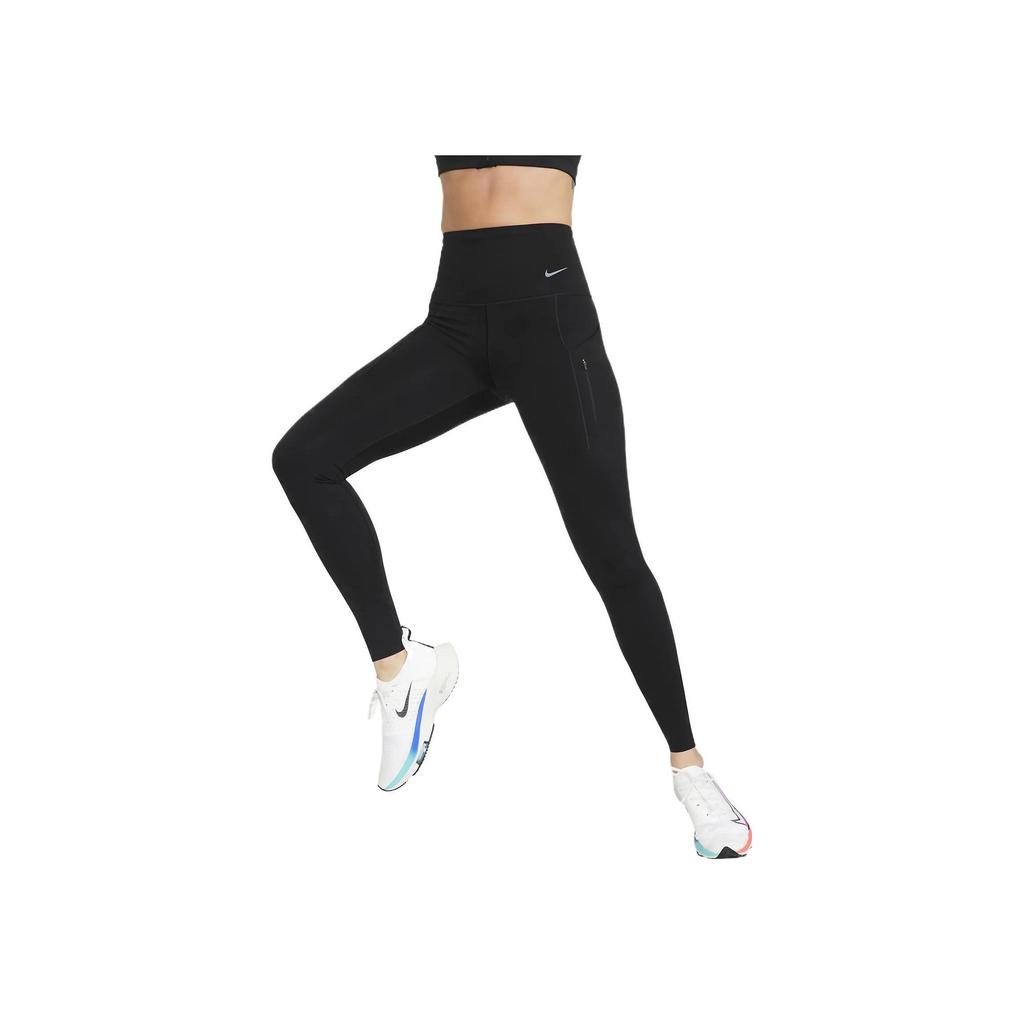 Nike Go Unleashed Series Solid High-Waisted Pocket Fitness Pants Women Pants Black DQ5669-010