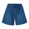 Plus Size Women's Casual Loose Shorts Pants with Elastic Waist Drawstring and Pockets