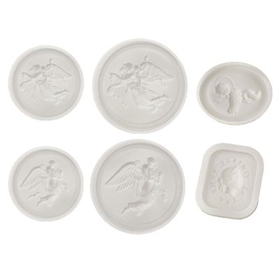 Wielofunkcyjna forma silikonowa Anielski Relief Rzemiosło Wszechstronna Forma Silikonowa na Kamee Ozdoby Duża Forma na Rzemiosło