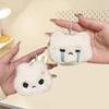 Cartoon Soft Plush Rabbit Doll Toy Keychain Sweet Cute Bag Pendant Keyring Accessories Pendant Decor Kid Gift Kawaii
