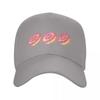 Declicious Retro Pixel Glazed Donut Baseball Cap Birthday Rugby Brand Unisex Cap Hood Baseball Unisex Womens