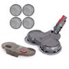 Electric Wet & Dry Mop Cleaning Mop Floor Head Brush For Dyson V7 V8 V10 V11 Wireless Vacuum Cleaner Accessories Water Tank