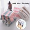 Hair Drying Cap Towel Absorbent Thickening Household Items Bathroom Bathing Dry Hair Cap Striped Shower Cap Soft Headscarf