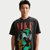 Nike Basketball Baumwolle Bedrucktes Muster Lockere Passform Kurzarm T-Shirt Herren Oberteile IH4132-010