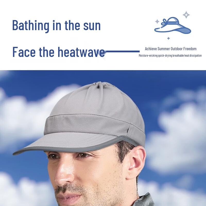 Unisex Outdoor Radfahren Schnelltrocknend Reflektierend Basecap