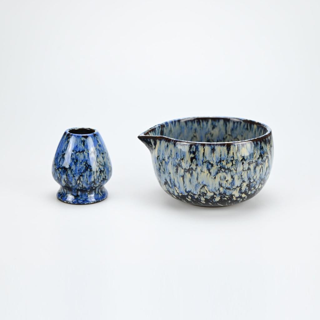 2pcs/4pcs/5pcs Japanese-style Matcha Set Matcha Bowl With Mouth Song Dynasty Tea Tip Tool Matcha Whisker Stand