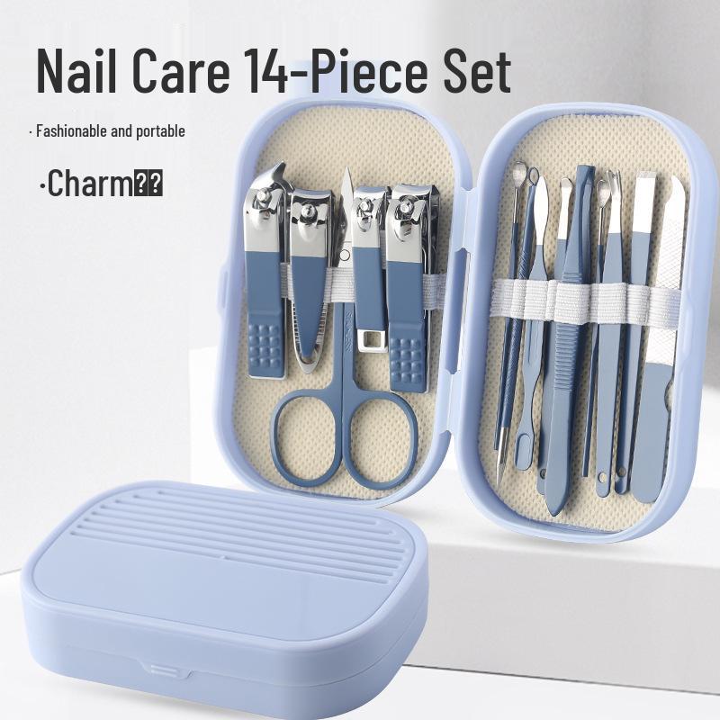 Stainless Steel Nail Clippers Manicure Set