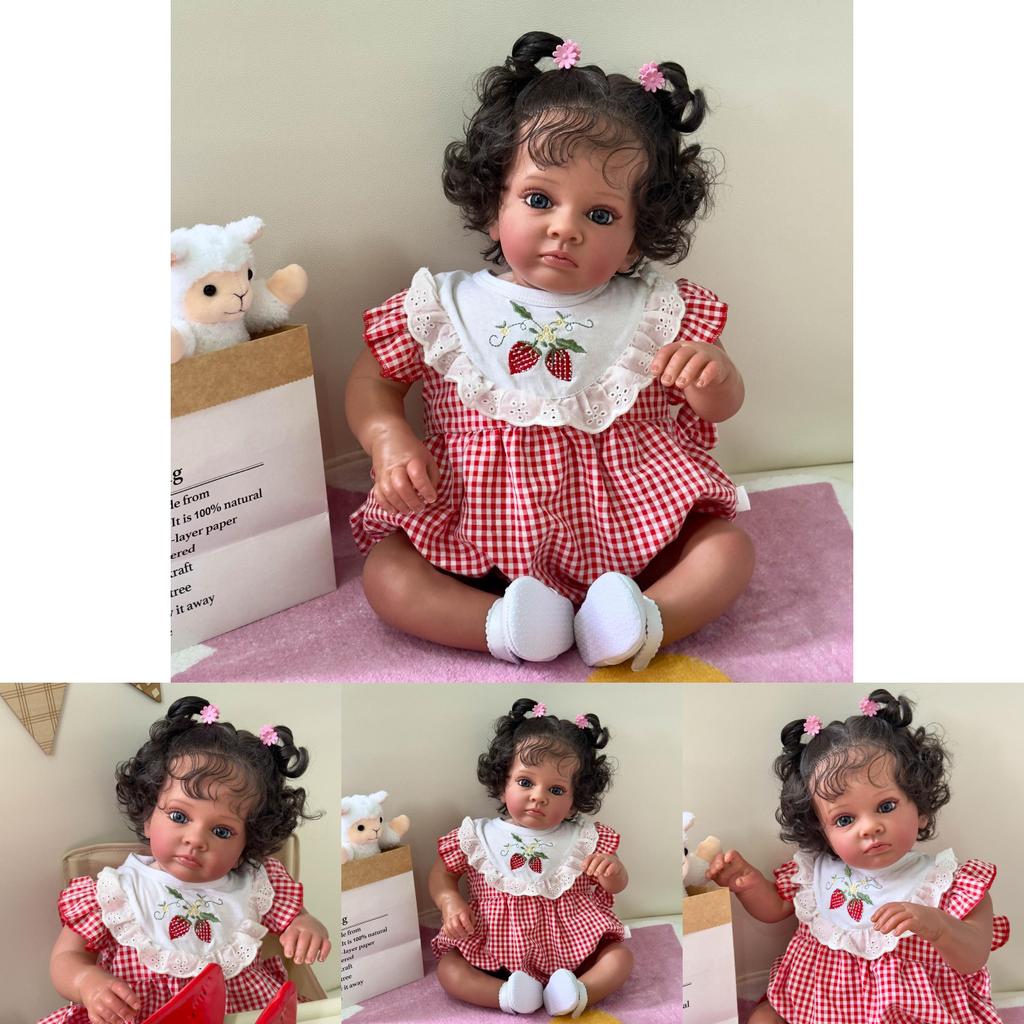 Muñeca Reborn de Silicona Realista con Venas Visibles Para Coleccionistas y Exhibiciones de Regalo
