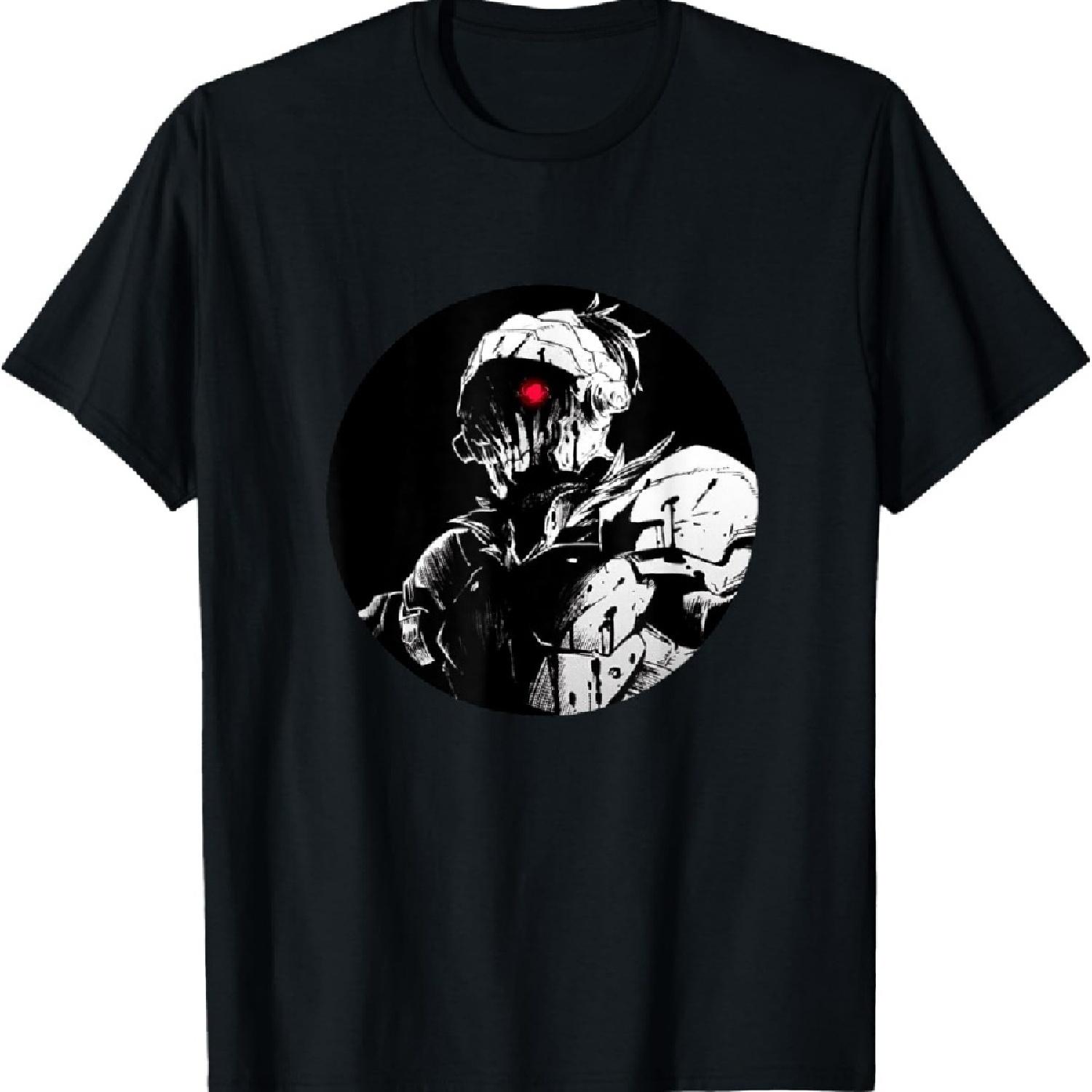 

Dark Fantasy Anime Manga Angry Red Eye Slayer T-Shirt S