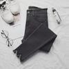 Women's High-Waist Skinny Jeans - Slim Fit Pencil Pants for Spring & Autumn 2024.