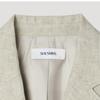[She S miSS] Short Sleeve Linen Slim Fit Jacket Swwjkp22160 Ot