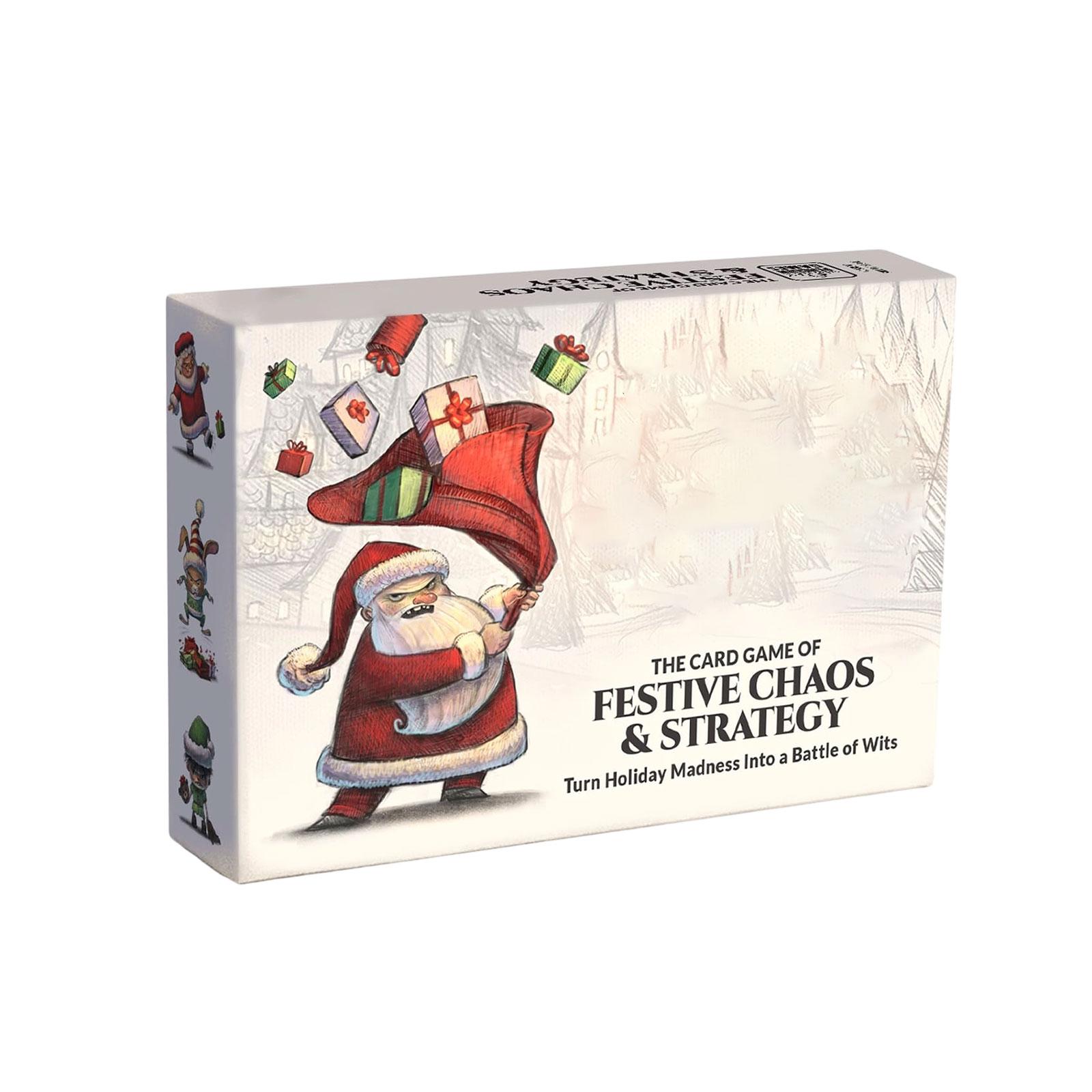 

Уморительная рождественская карточная игра, идеально подходящая для игры с семьей и друзьями. One Size