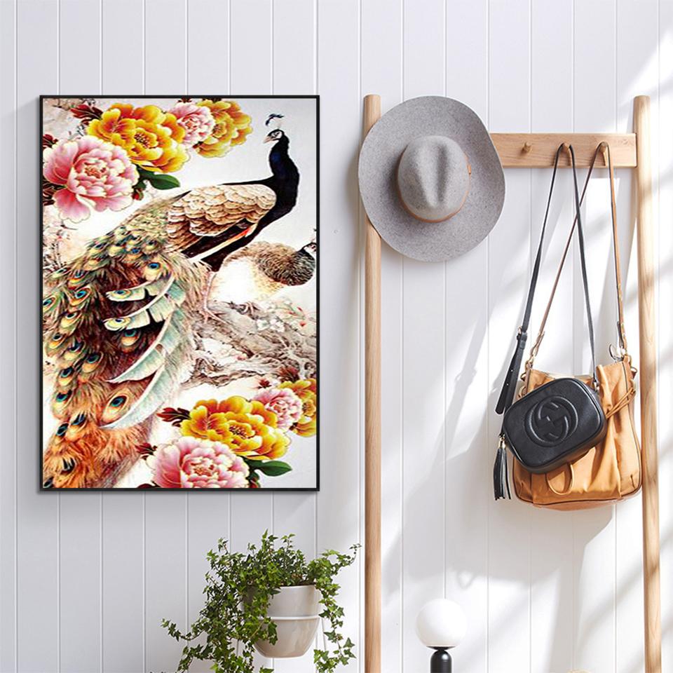 5D DIY Tier Diamantmalerei Strassbild Vollrunde Diamantstickerei Mosaik Geschenk Kreuzstich Dekorationsset