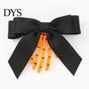 Gothic Lolita Hair Pins Halloween Skeleton Hand Bow Hairpin, Retro Skull Claw Clip for Women Statement Accessories Girls Girls, Style Decorative