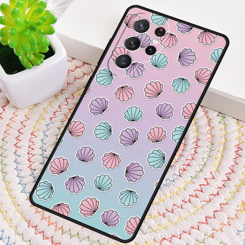

Seabed Shell Pattern TPU Phone Case For Samsung Galaxy note 10 pro S26 S25 S24 S23 S22 Ultra Plus S21 FE S20 Shockproof Cover Galaxy S20 Ultra 5G