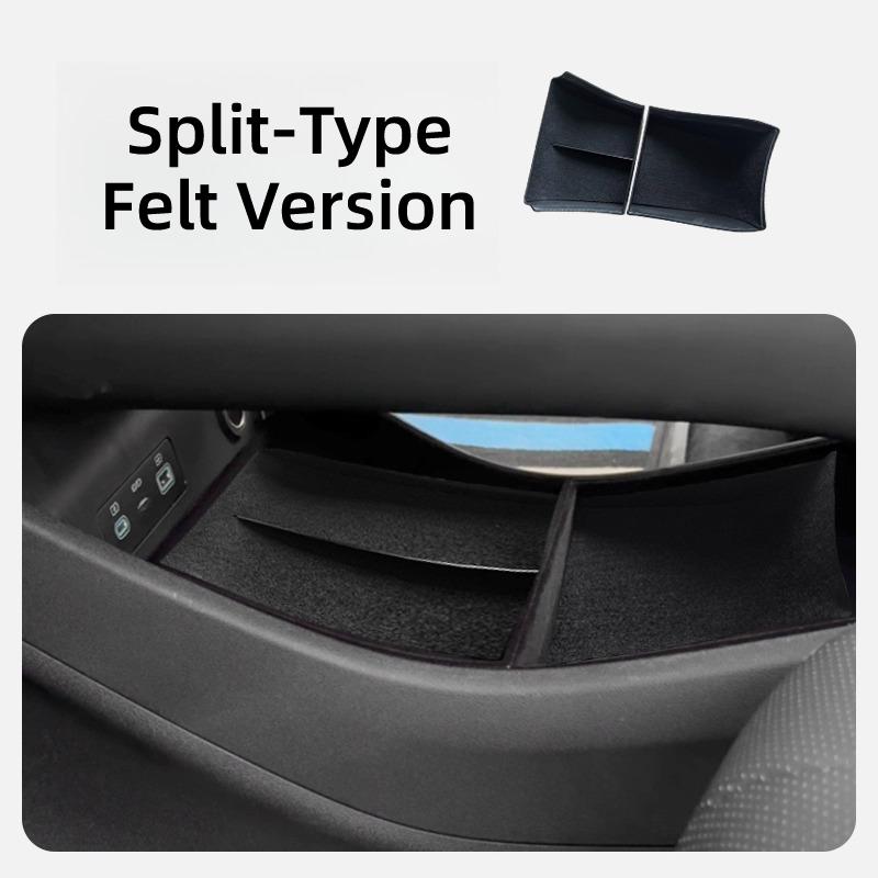 For BYD 2022-2025 Seal EV Storage Box Under Center Console Split Design Easy Organization Easy Disassembly and Installation