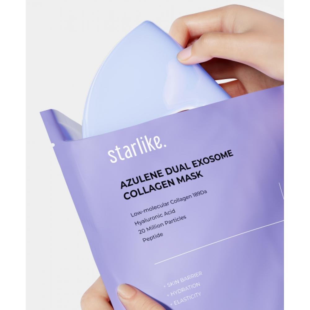 

Starlike Azulene Dual Exosome Collagen Mask 5 Sheets NONE