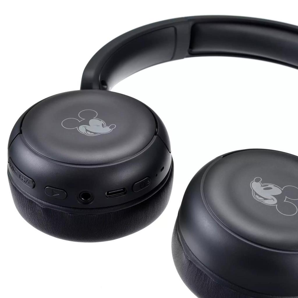 Disney Mickey Mouse Wireless Headphones Bluetooth Black Victor ( Enjoy Music)