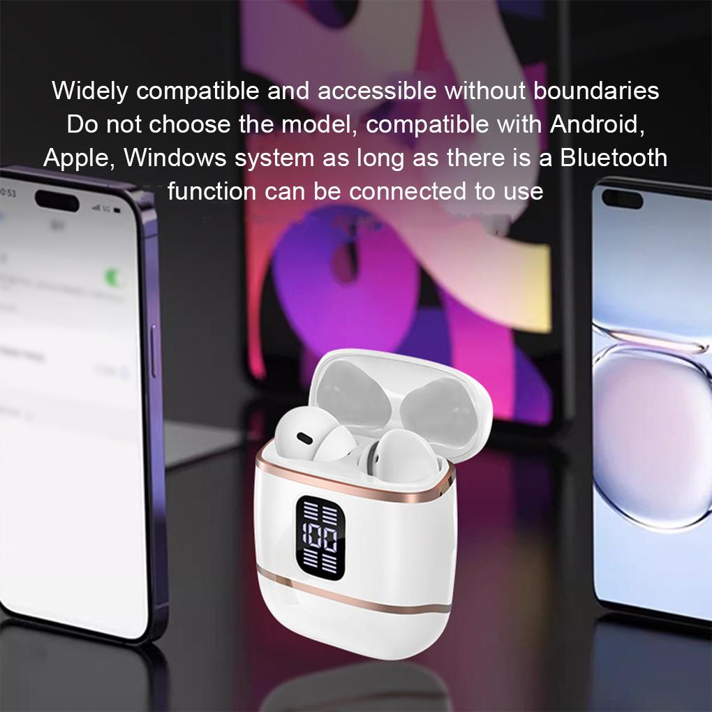 TWS Headset Fone Bluetooth Earbuds Wireless Headset Touch Operation Driving Bicycle Headset Sports Running HIFI Headphones