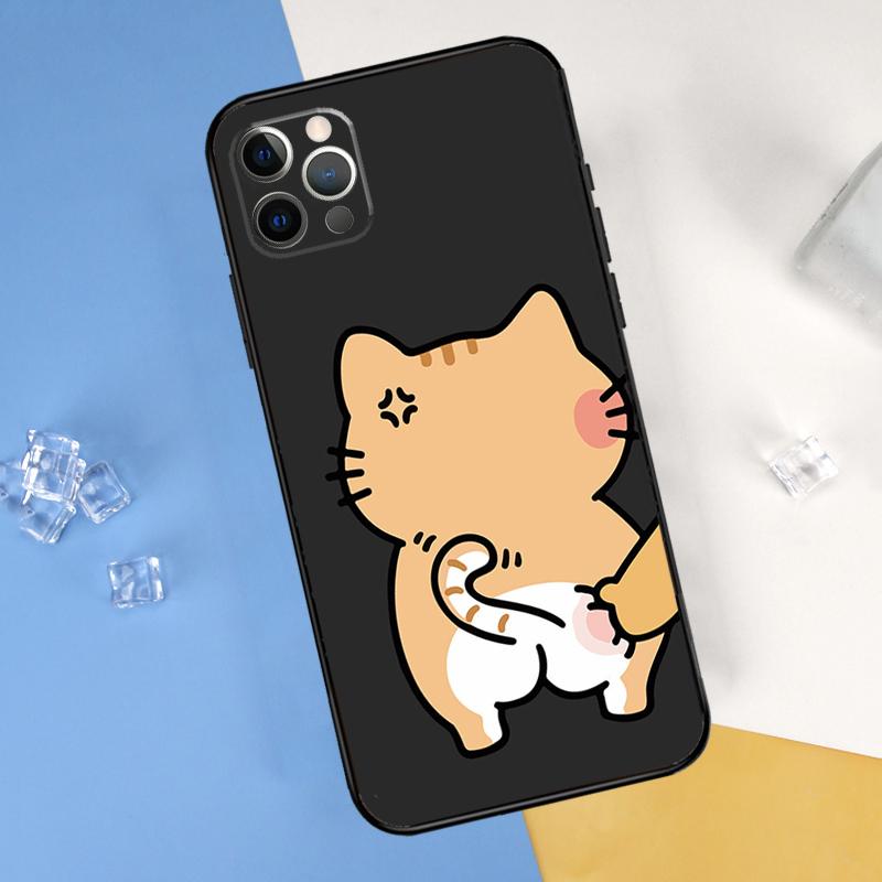 Cartoon Couple Love Boy Girl Phone Case For iPhone 16 Pro 15 Pro 11 13 14 Pro Max 12 Mini XR 16 15 Plus 16e Cover Shell