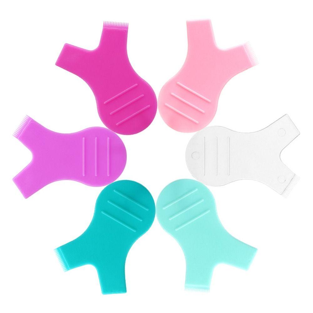 10PCS New Soft Plastic Eye Lash Lift 8 Colors Y Shape Lash Extension Graft Eye Lash Perming Pad Mascara Tool