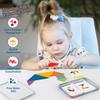 Wooden Kids Puzzle Toys Montessori Preschool Education Tangram Game Building Blocks Learning Puzzle Game Children Gifts Toy