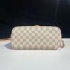 [Gebraucht] Neverfull PM Schachbrett beschichtetes Canvas Leder Tragetasche - Sehr gut #1P64B72