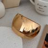 Vintage Wide Bangle Chunky Hip-hop Bracelet Creative Hand Ring