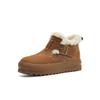 Thick Soled Versatile and Good-looking with Added Fleece, Winter Fur Warm Cotton Shoes, Haken Women's Shoes