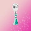 925 Silver Jewelry Aladdin Charm Princess Bead Magic Lamp Dangle Charm Pendant Fit Original Fashion Bracelet For Women Gift