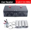 Truck 12v Car Heater Winter Electric Vehicle Defrost 500w24v Electric Heater Defogging