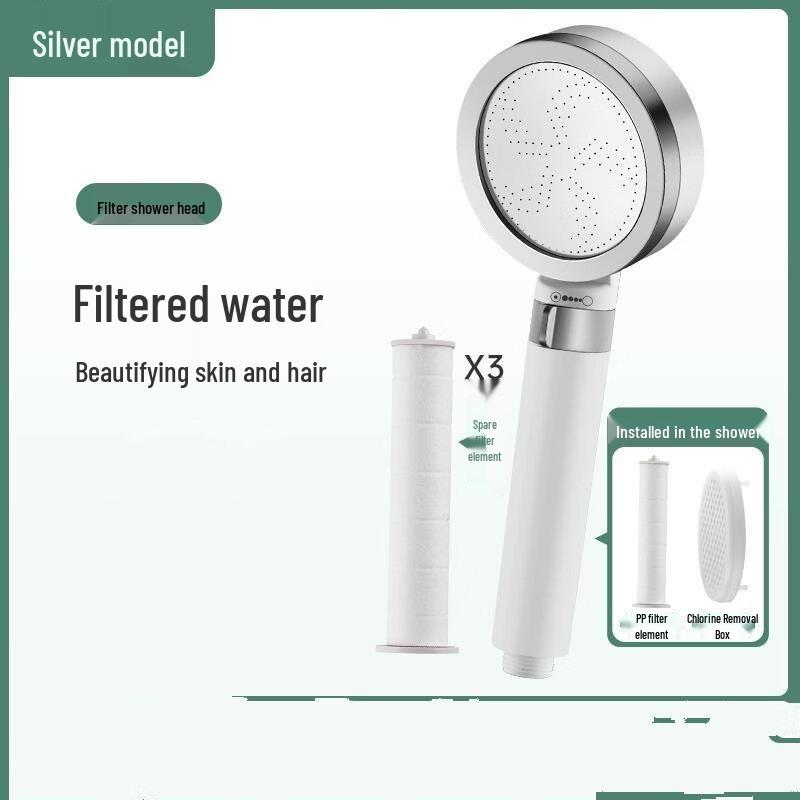 Душевая лейка с фильтром для повышения давления TLXT