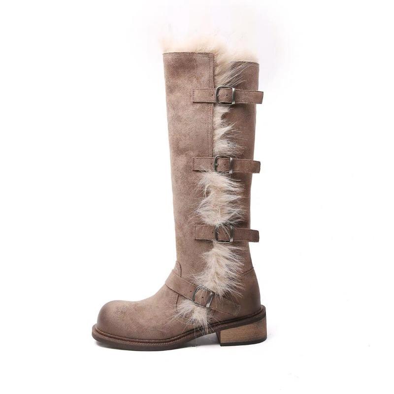 Utopia long-tube snow boots for women