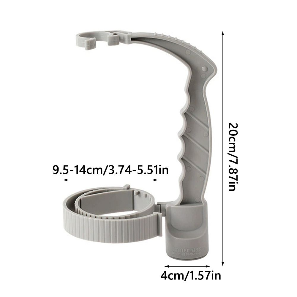 New Adjustable Beverage Handle Multi-purpose Drink Bottle Grip Bar Storage Rack Pour Beverage Handles Oil Pot with Lemon Cover