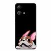 For Moto G Stylus 2023 Case Cute Cartoon Cat Black Silicone Soft Phone Case For Motorola Moto G Stylus 2023 Back Cover Case 6.5"