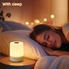LED Nachttischlampe dimmbar USB-Laden Schreibtischdekoration Nachtlicht Schlafzimmer Wohnzimmer Touch Lesen