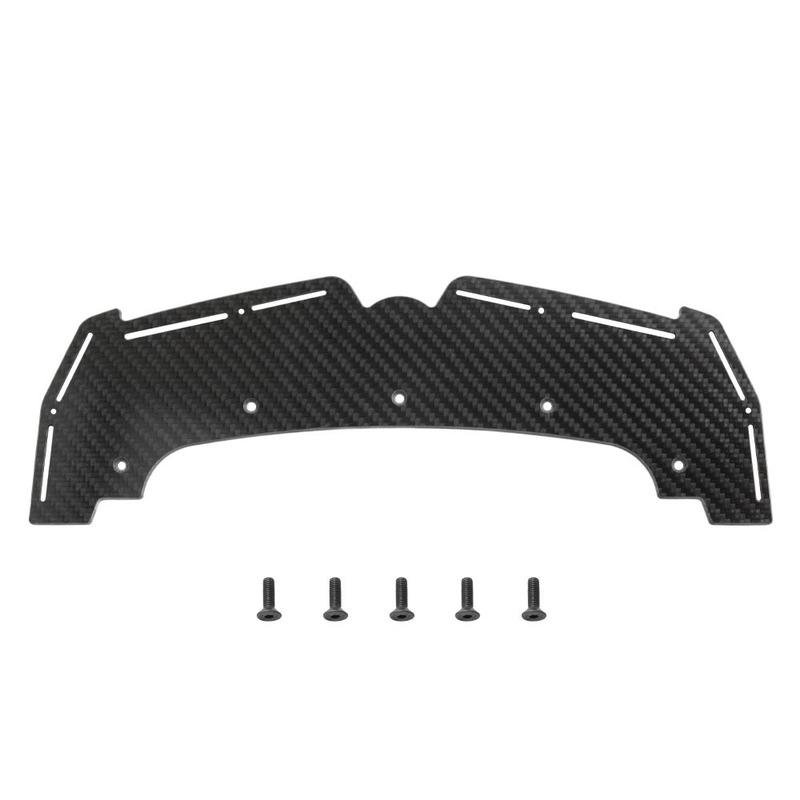 Carbon Fiber Front Shovel Splitter/Front Lower Chassis Guard for Arrma 1/7 Limitless RC Car Upgrade Parts Accessories