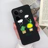 For Tecno Camon 20 Pro 4G 5G Phone Cases Cute Design Matte Silicone Shockproof Black Cover For Tecno Camon20 20Pro Bumper Capa